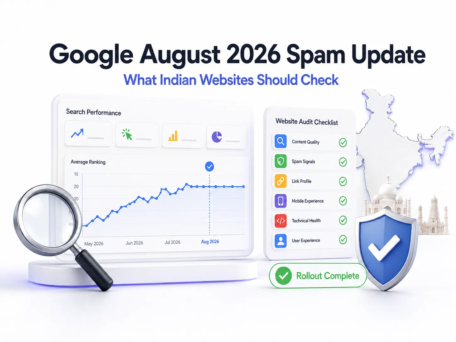 Google August 2026 Spam Update: A Checklist for Indian Businesses