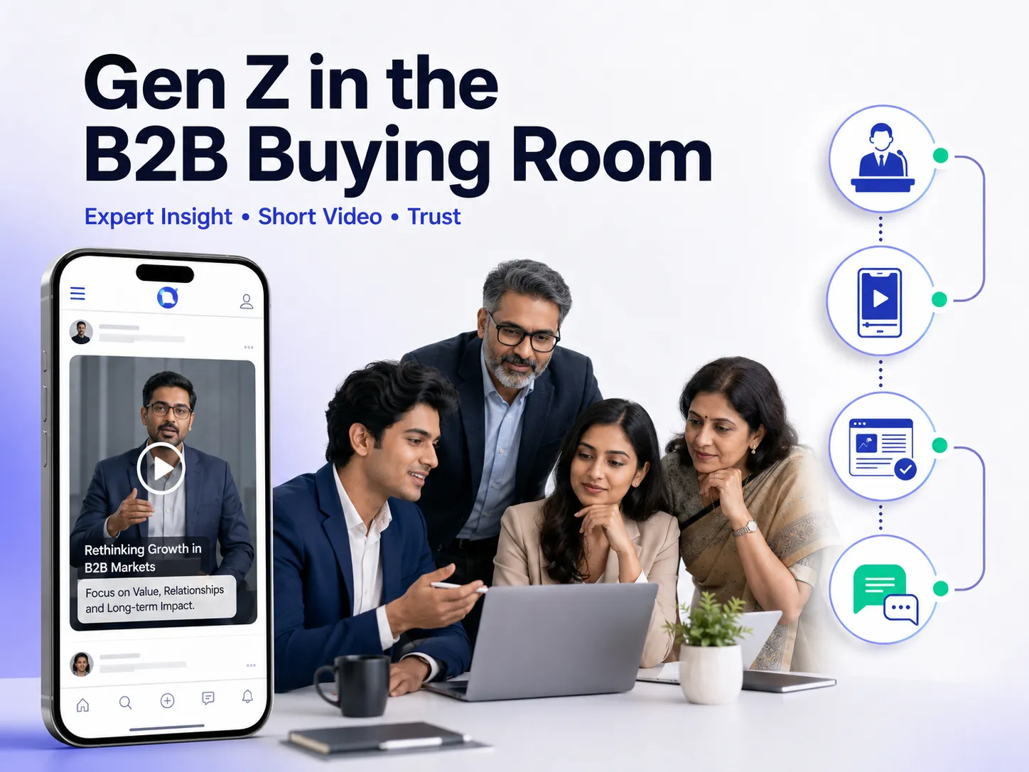Gen Z B2B Marketing in India: What Brands Should Change on LinkedIn