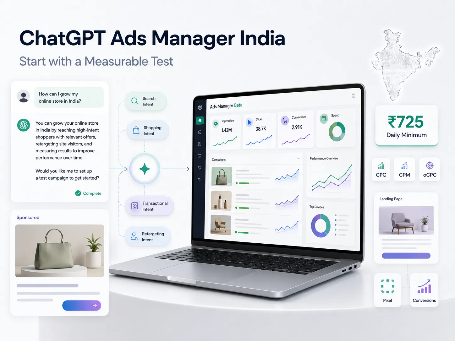 ChatGPT Ads Manager Launches in India: Cost, Setup and How Ads Work