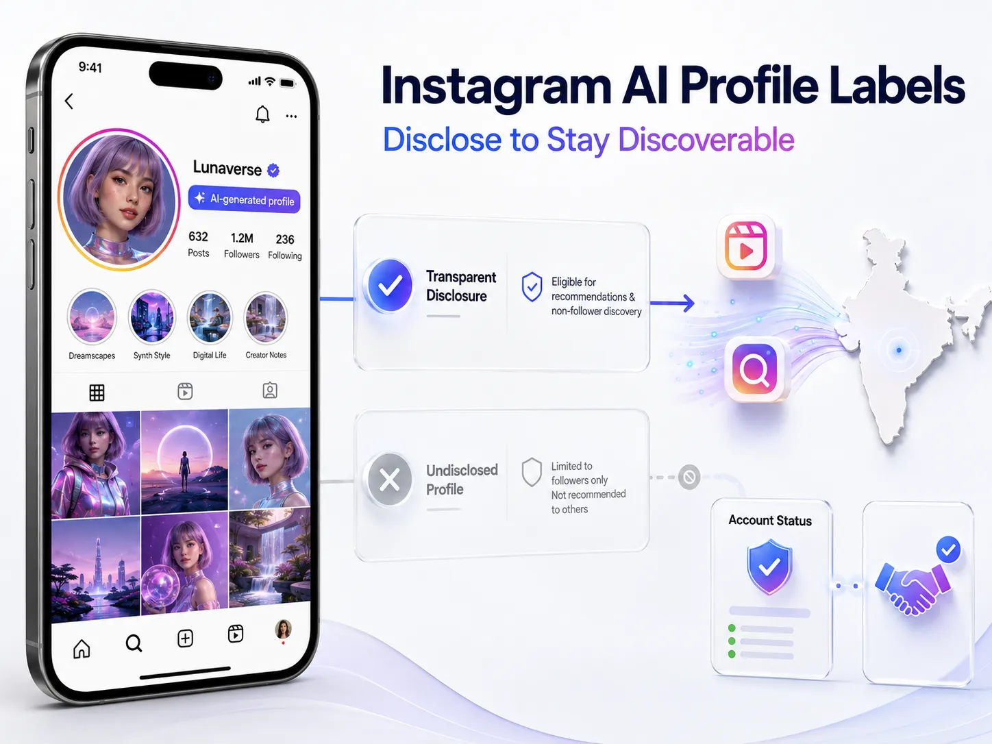 Instagram AI-Generated Profile Label: What Indian Creators Must Know About Reach