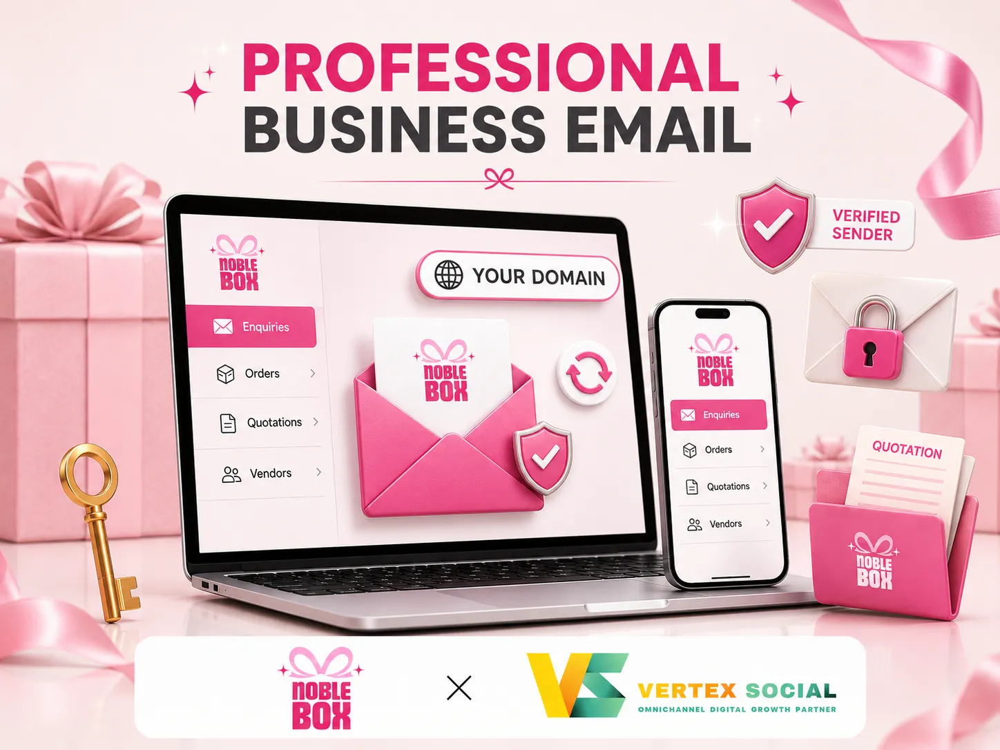 Noble Box - Professional Business Email Setup