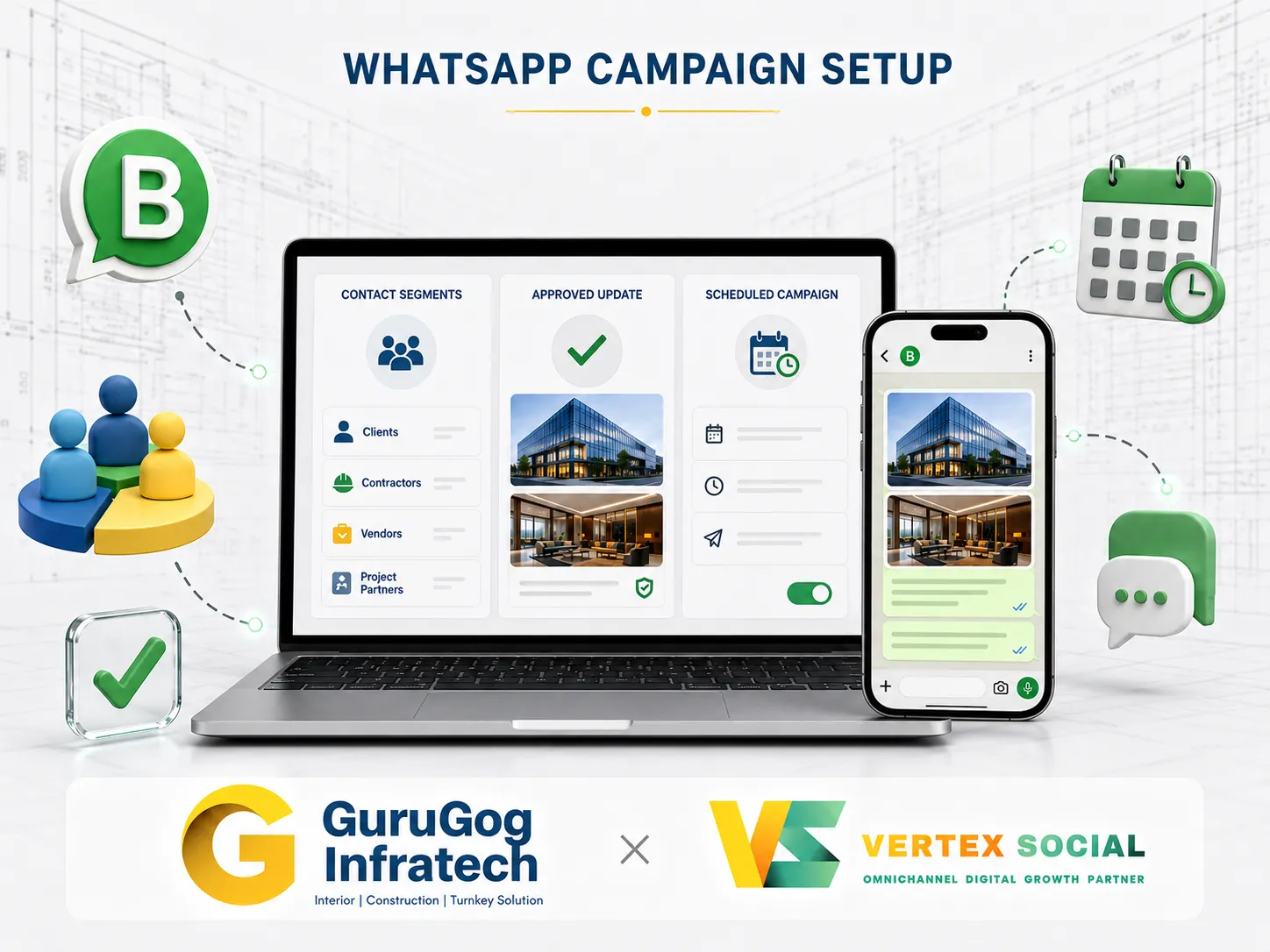 Gurugog Infratech - WhatsApp Campaign Setup