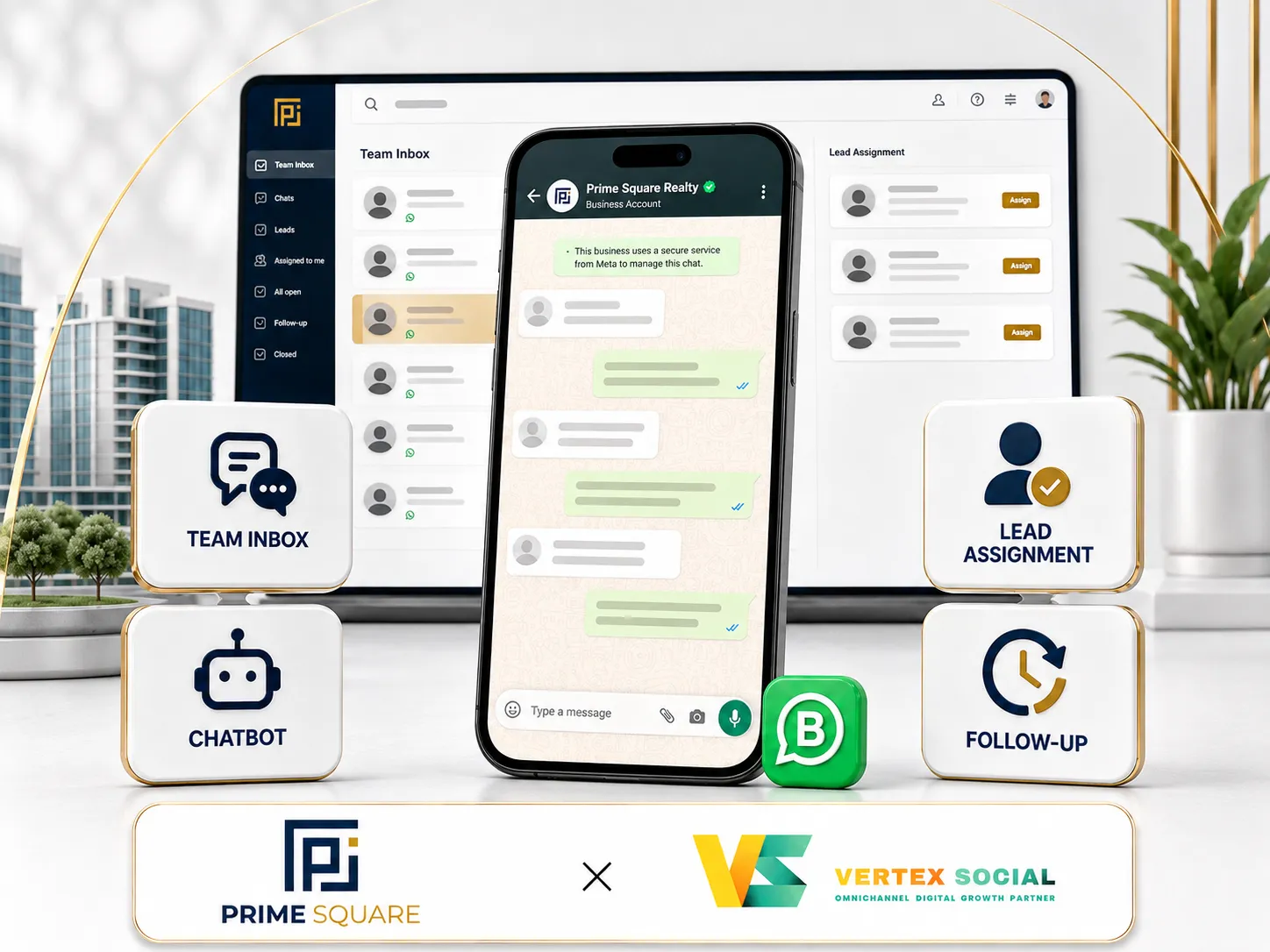 Prime Square Realty – WhatsApp Campaign Setup